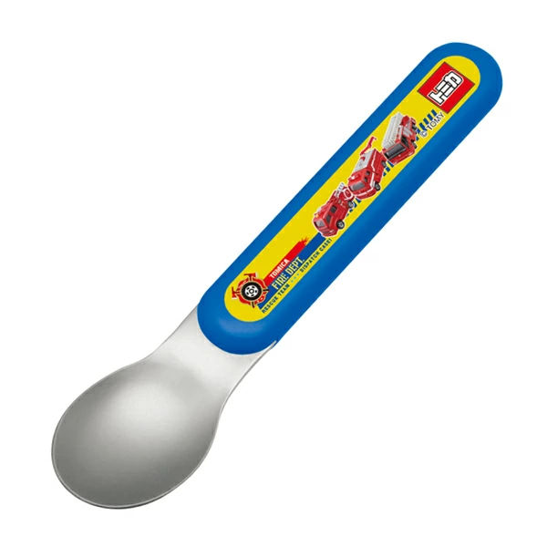 スプーン 13cm トミカ 子供用 キャラクター 日本製 （ 食洗機対応 子供 カトラリー 食洗機 対応 車 TOMICA 食洗機可 子ども こども 子供用スプーン ）