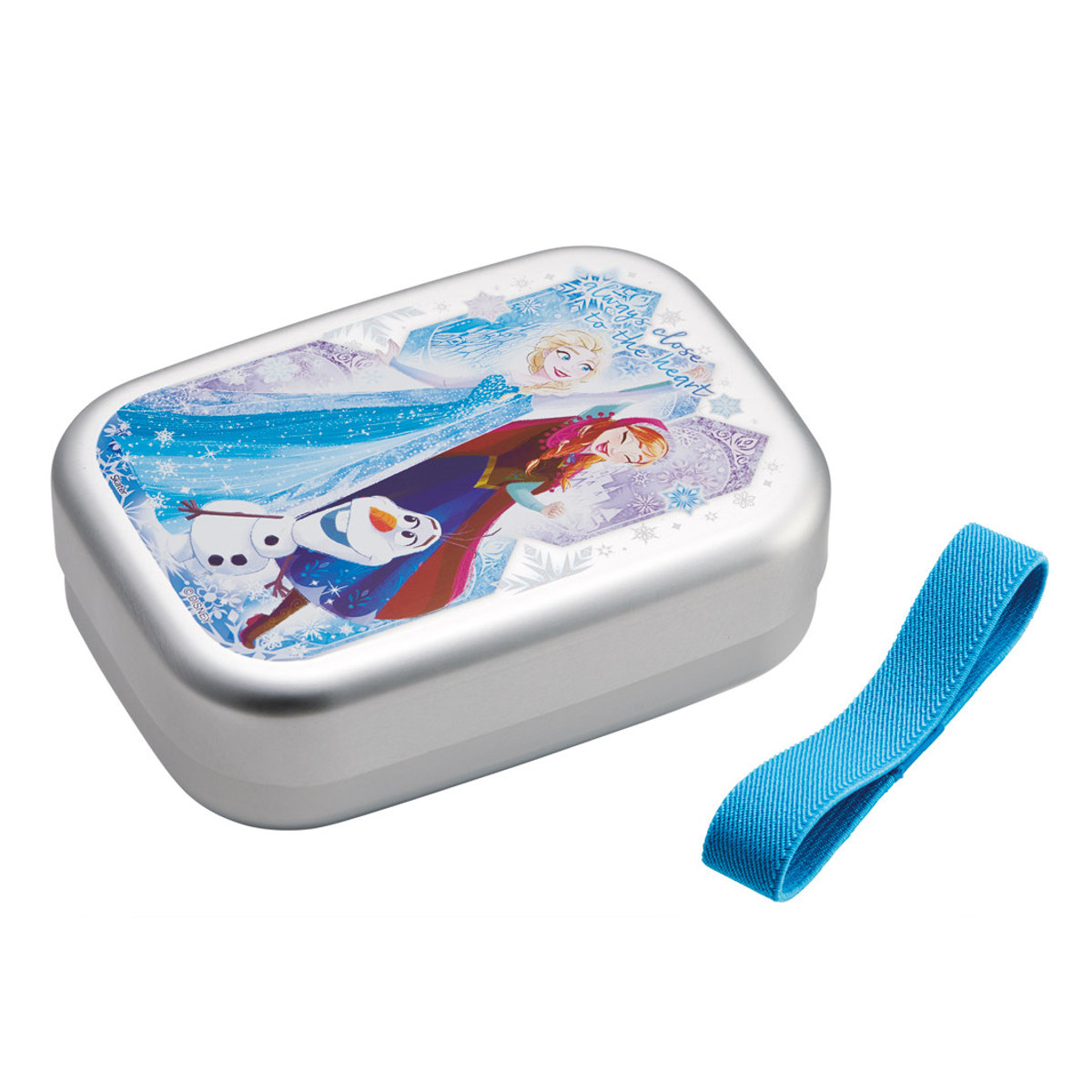 弁当箱 370ml アルミ弁当箱 アナと雪の女王25 ( アナと雪の女王 お弁当箱 ランチボックス 一段 保温庫対応 子供 日本製 保温庫 OK お弁当 弁当 幼稚園 保育園 ランチベルト付き 中子付き キッズ )