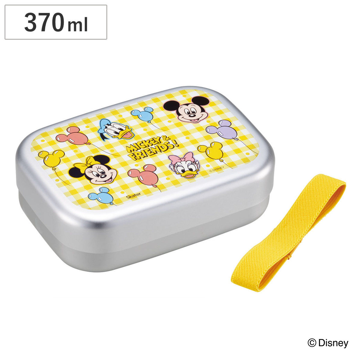 弁当箱 370ml アルミ弁当箱 ミッキー＆フレンズ風船