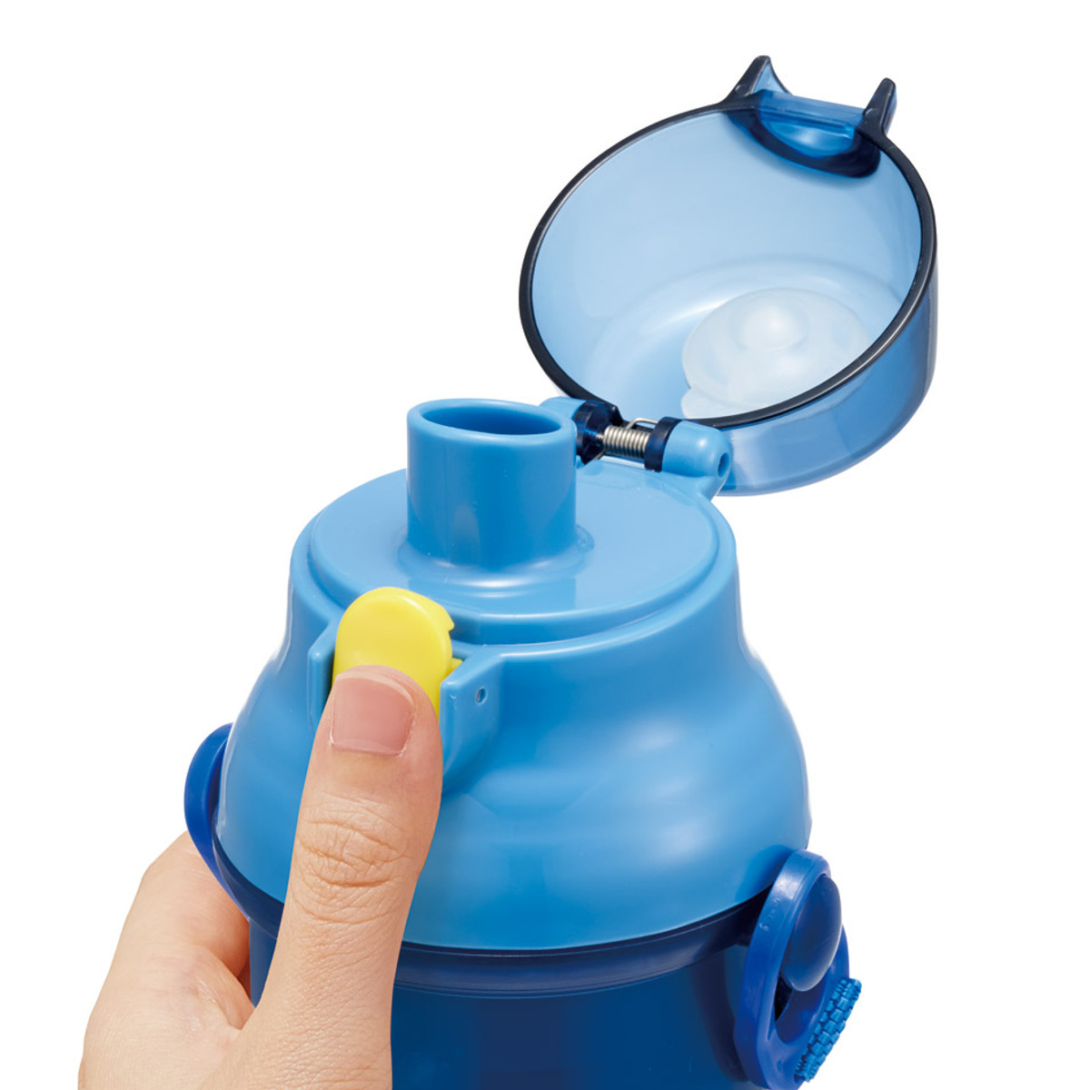 水筒 480ml 抗菌直飲プラボトル インサイド・ヘッド2 ( ディズニー 子供用 抗菌 プラスチック製 ダイレクトボトル 直飲み ワンタッチ 日本製 抗菌加工 AG 銀 ショルダーベルト付き 広口 軽量 ボトル ワンプッシュ )