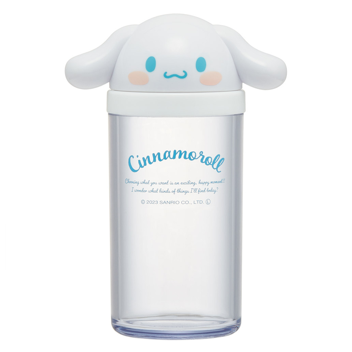 ダイカットふりかけケース シナモロール ( シナモン ふりかけ入れ 調味料入れ 調味料ボトル 調味料容器 スライド 調味料 ふりかけ ゴマ塩 ケース 調味料ケース ふりかけいれ ふりかけ容器 ボトル 容器 保存 かわいい )