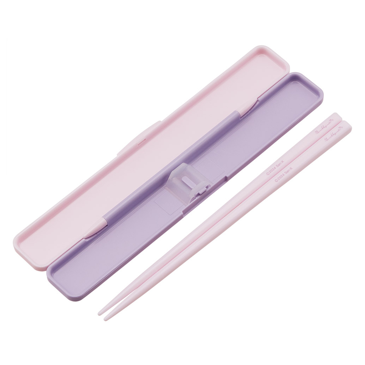 箸箱セット 抗菌音の鳴らない箸箱セット すみっコぐらし おまじない ( 箸 お箸 箸箱 セット 抗菌 食洗機対応 大人用 日本製 食洗器OK 音が鳴らない カトラリーセット 持ち運び 携帯 カトラリー お箸セット 通勤 通学 )