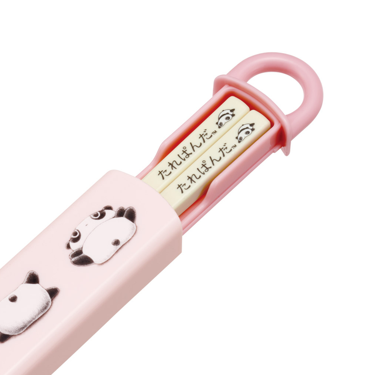 箸箱セット 抗菌食洗機対応箸箱セット たれぱんだ ( 箸 16.5cm 食洗機対応 抗菌 お箸 箸箱 子供 日本製 16.5センチ カトラリー 食洗機OK お弁当用 給食 お弁当 弁当 幼稚園 保育園 キッズ )