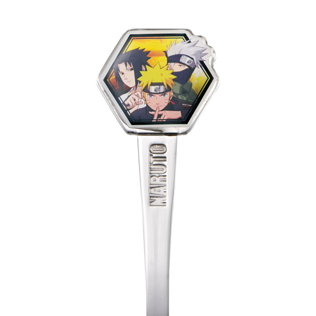 スプーン ステン子供ダイカットスプーン NARUTO ( ナルト ステンレス 食洗機対応 キャラクター 子ども用スプーン キッズスプーン カトラリー かわいい ステンレス製 キャラ 自宅用 保育園 給食 キッズ ジュニア )