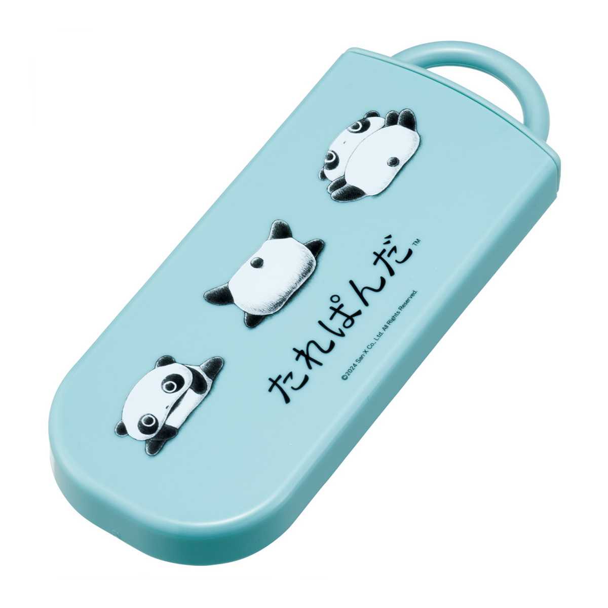 トリオセット 抗菌食洗対応トリオセット たれぱんだ ( 食洗機対応 カトラリーセット お箸 AG 銀 抗菌 子供 日本製 食洗機OK カトラリー お弁当 弁当 幼稚園 保育園 給食 キッズ 抗菌加工 )