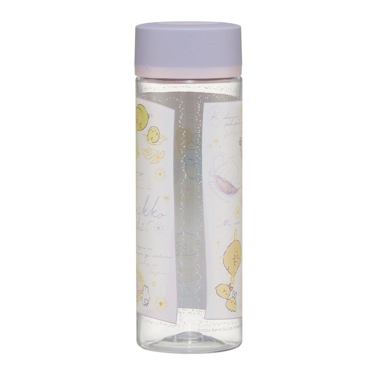 水筒 400ml シンプルデザインブローボトル すみっコぐらし おまじない ( 直飲み プラボトル ダイレクトボトル マグボトル 常温 軽量 直のみ マグ ボトル スリム 健康 ドリンク ミニボトル クリアボトル )