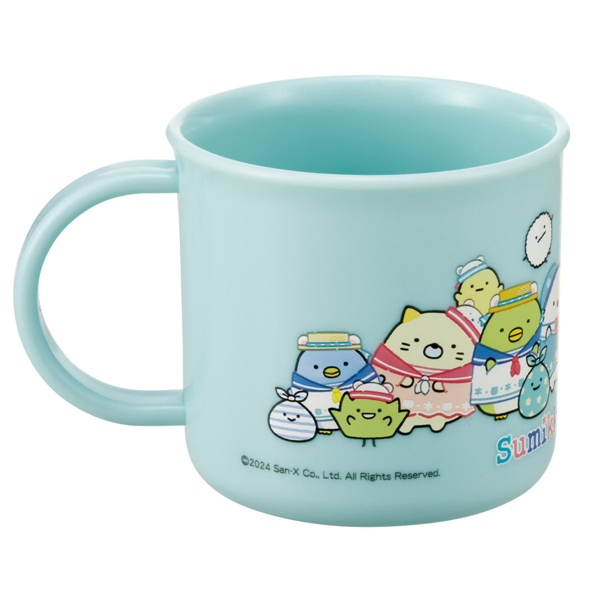 コップ 200ml 抗菌食洗機対応プラコップ すみっコぐらししろくまふるさと ( すみっコぐらし プラコップ 抗菌 耐熱 食洗機対応 レンジ対応 日本製 プラスチック製 食洗機OK レンジOK 抗菌加工 給食 AG 銀 小さい マグ プラ カップ )