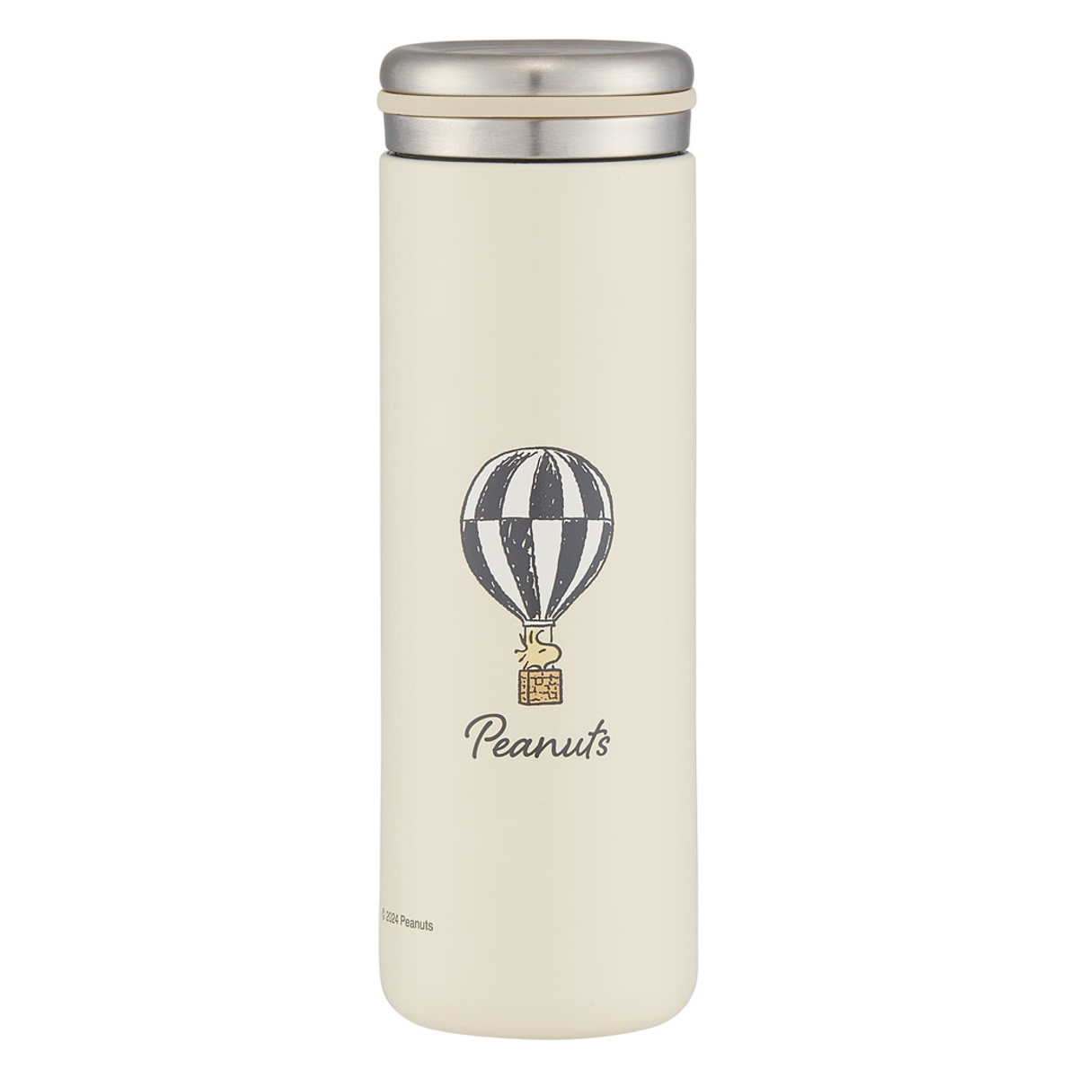 水筒 450ml ステンレスマグボトル スヌーピー バッジ ( SNOOPY 直飲み 保温 保冷 マグボトル ステンレスボトル 大人 真空二重構造 マグ ボトル ダイレクトボトル ステンレス マイボトル アウトドア )