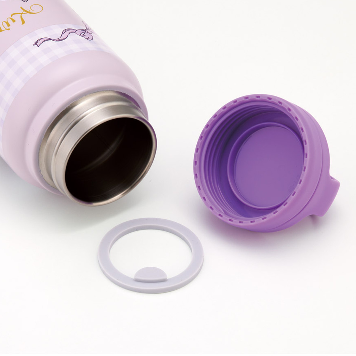 水筒 500ml スクリューハンドルマグボトル クロミぬいぐるみハグ ( クロミ 直飲み 保温 保冷 マグボトル ステンレスボトル ハンドル付き 真空二重構造 マグ ボトル ダイレクトボトル ステンレス マイボトル アウトドア )