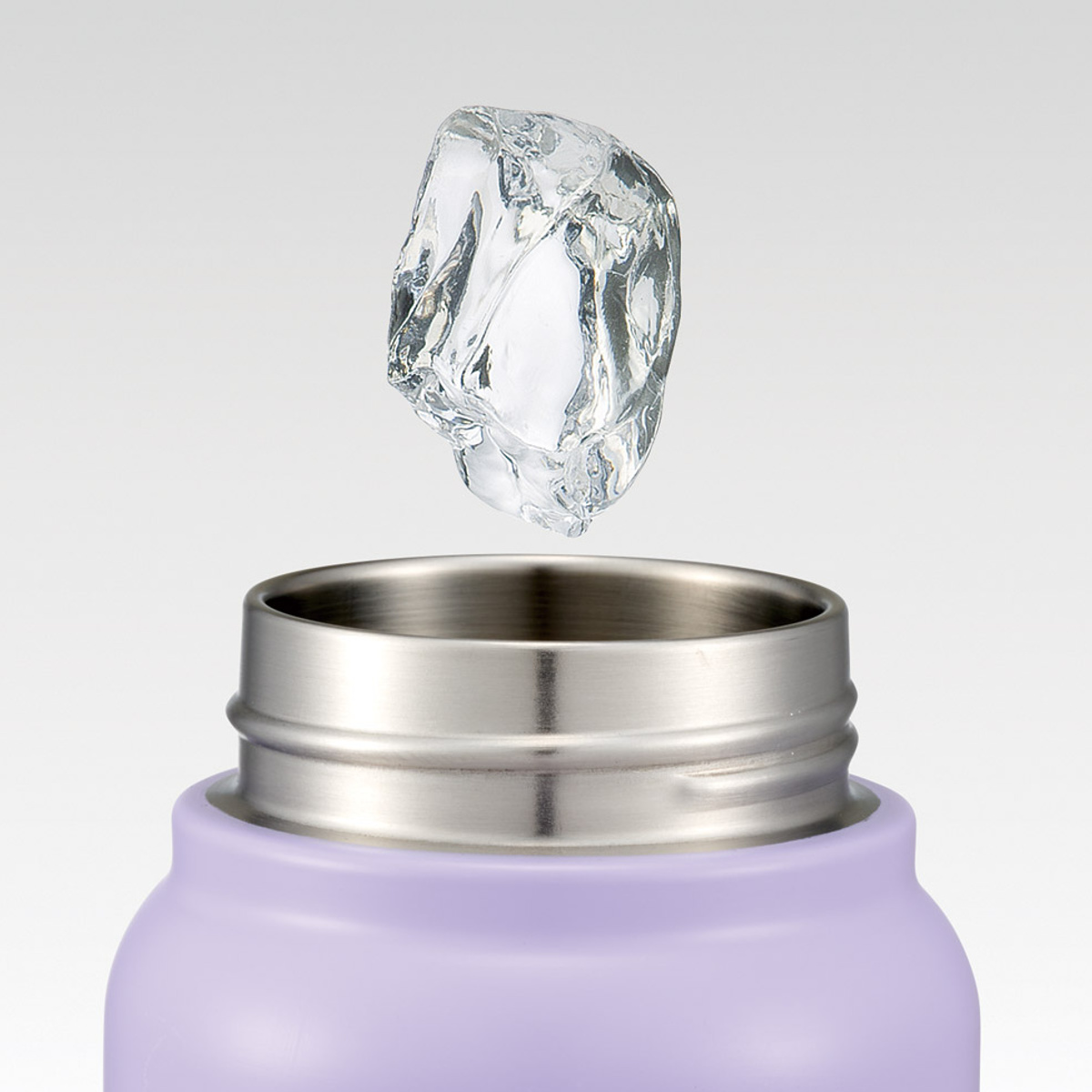 水筒 350ml スクリューハンドルマグボトル クロミ水彩コスメ ( クロミ 直飲み 保温 保冷 マグボトル ステンレスボトル ハンドル付き 真空二重構造 マグ ボトル ダイレクトボトル ステンレス マイボトル コンパクト )