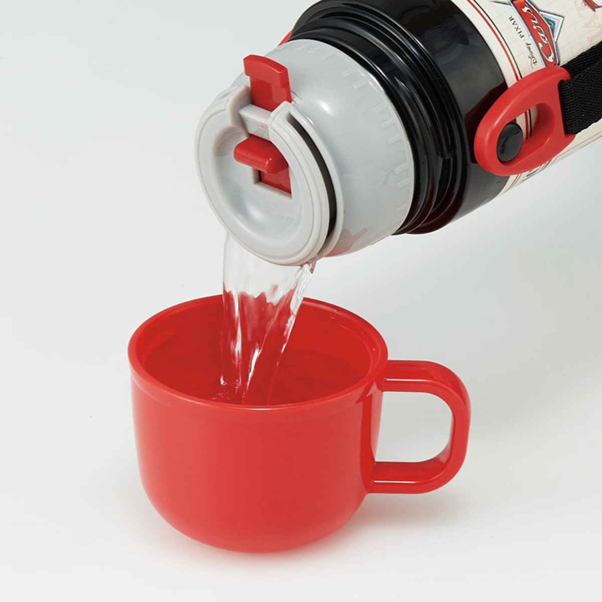 水筒 470ml 430ml 超軽量2WAYステンレスボトル カーズ25 ( 保冷 保温 直飲み コップ付き ワンプッシュ マグボトル コップ飲み 2way 子供用 すいとう ボトル キッズ ワンタッチ ステンレス 超軽量 軽量 )