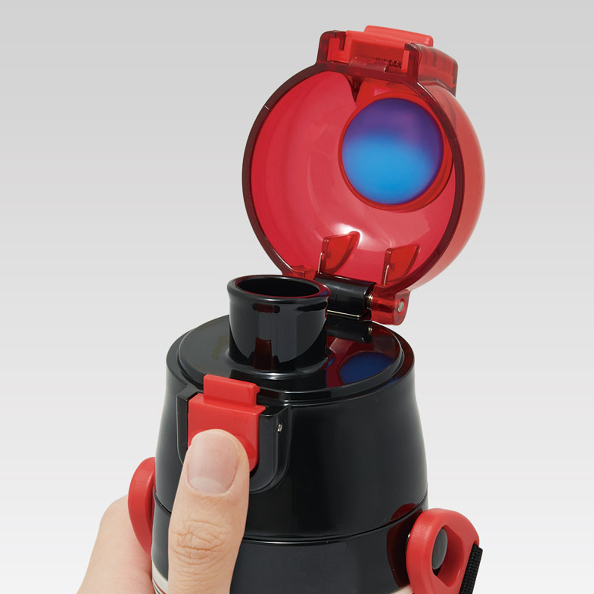 水筒 470ml 430ml 超軽量2WAYステンレスボトル カーズ25 ( 保冷 保温 直飲み コップ付き ワンプッシュ マグボトル コップ飲み 2way 子供用 すいとう ボトル キッズ ワンタッチ ステンレス 超軽量 軽量 )