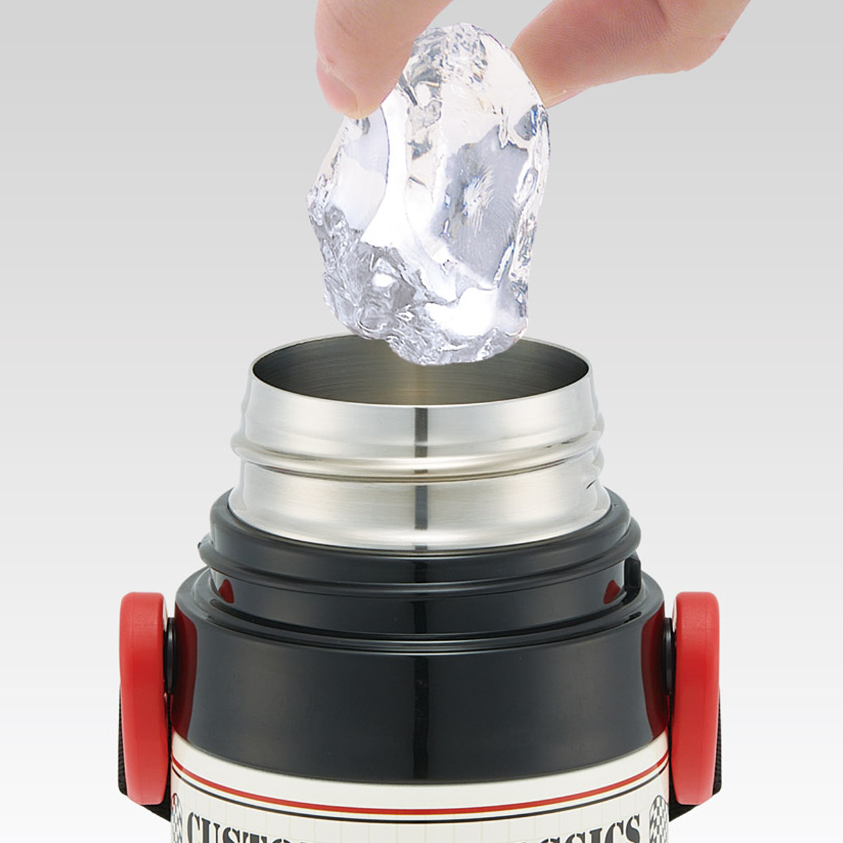 水筒 470ml 430ml 超軽量2WAYステンレスボトル カーズ25 ( 保冷 保温 直飲み コップ付き ワンプッシュ マグボトル コップ飲み 2way 子供用 すいとう ボトル キッズ ワンタッチ ステンレス 超軽量 軽量 )