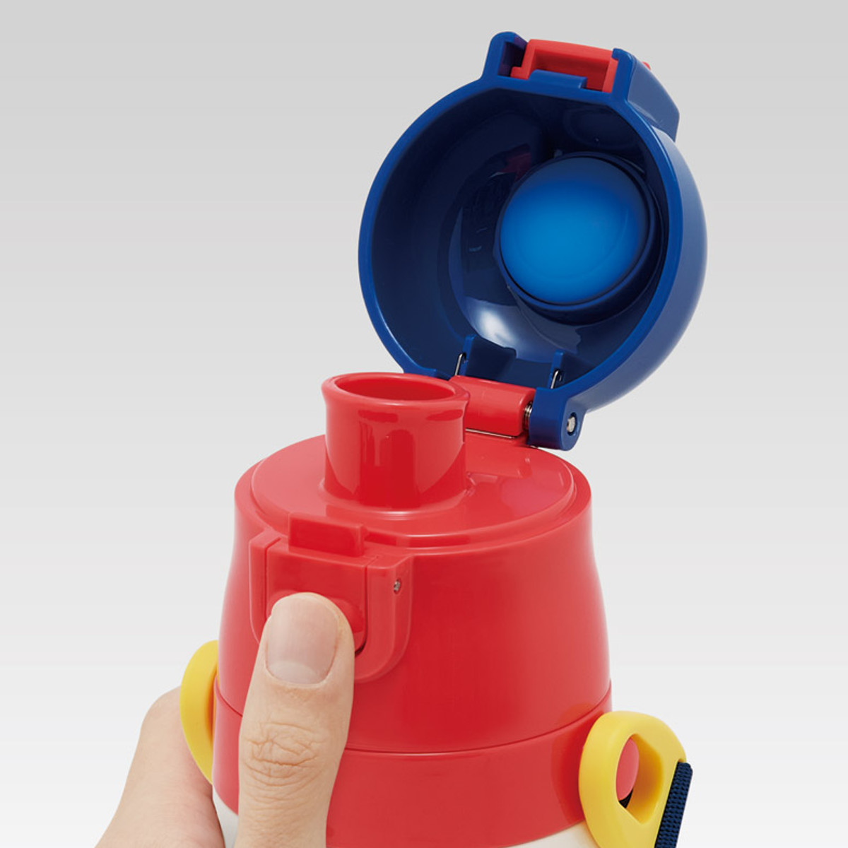 水筒 470ml 430ml 超軽量2WAYステンレスボトル トーマス ( 保冷 保温 直飲み コップ付き ワンプッシュ マグボトル コップ飲み 2way 子供用 すいとう ボトル キッズ ワンタッチ ステンレス 超軽量 軽量 )