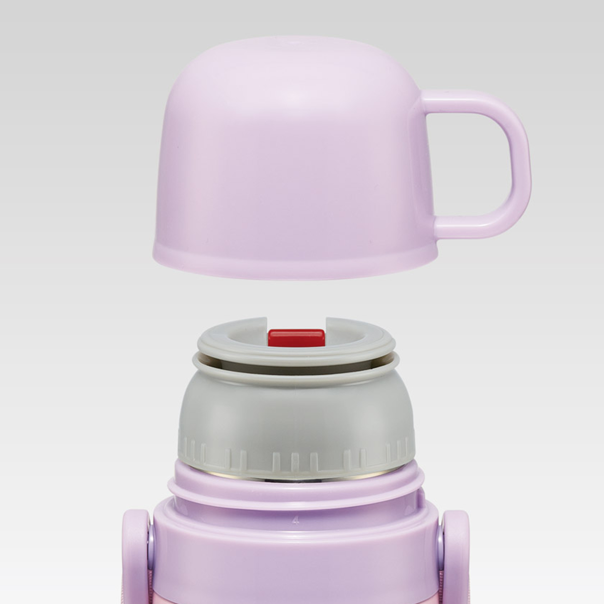 水筒 470ml 430ml 超軽量2WAYステンレスボトル ラプンツェル25 ( ラプンツェル 保冷 保温 直飲み コップ付き ワンプッシュ マグボトル コップ飲み 2way 子供用 すいとう ボトル キッズ ワンタッチ ステンレス 超軽量 軽量 )