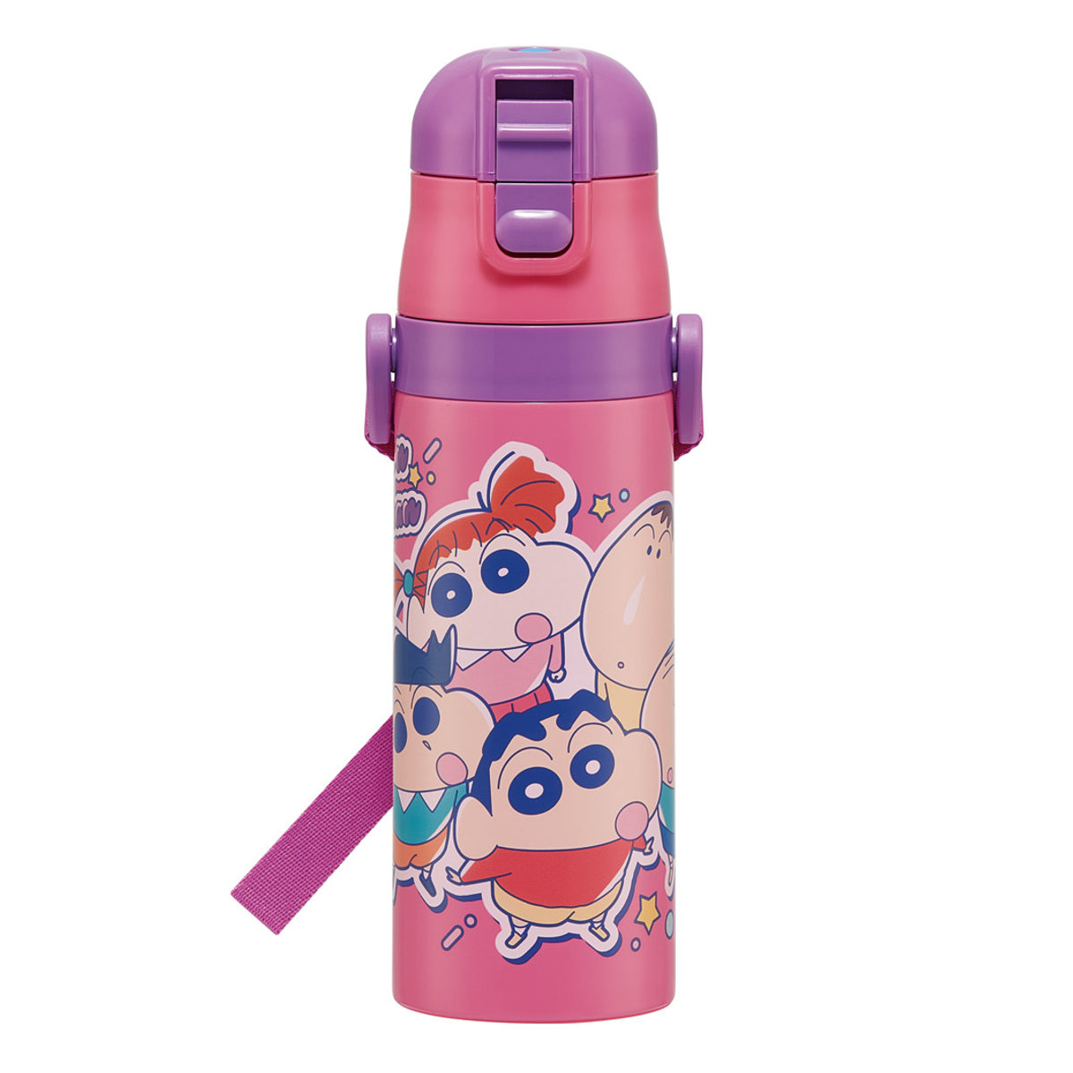 水筒 470ml 超軽量ダイレクトボトル クレしん25 （ クレヨン