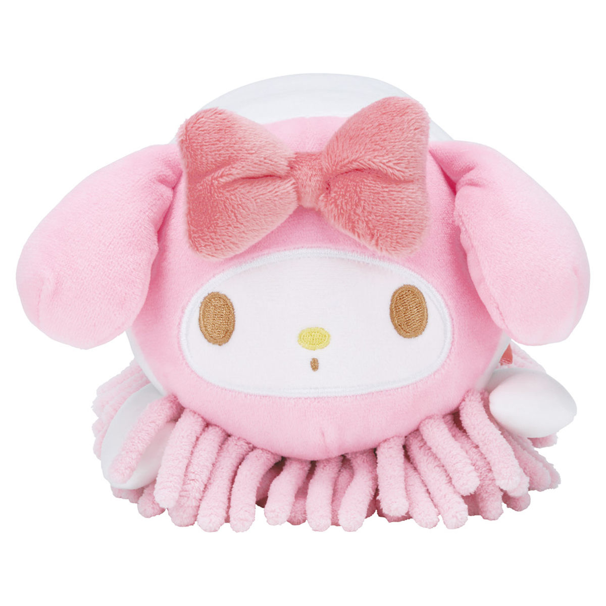 ぬいぐるみモップ 掃除 マイメロディ ( ハンディモップ マイメロ キャラクター ぬいぐるみ デスク周り リビング 車内 モップ 手洗いOK 掃除グッズ )