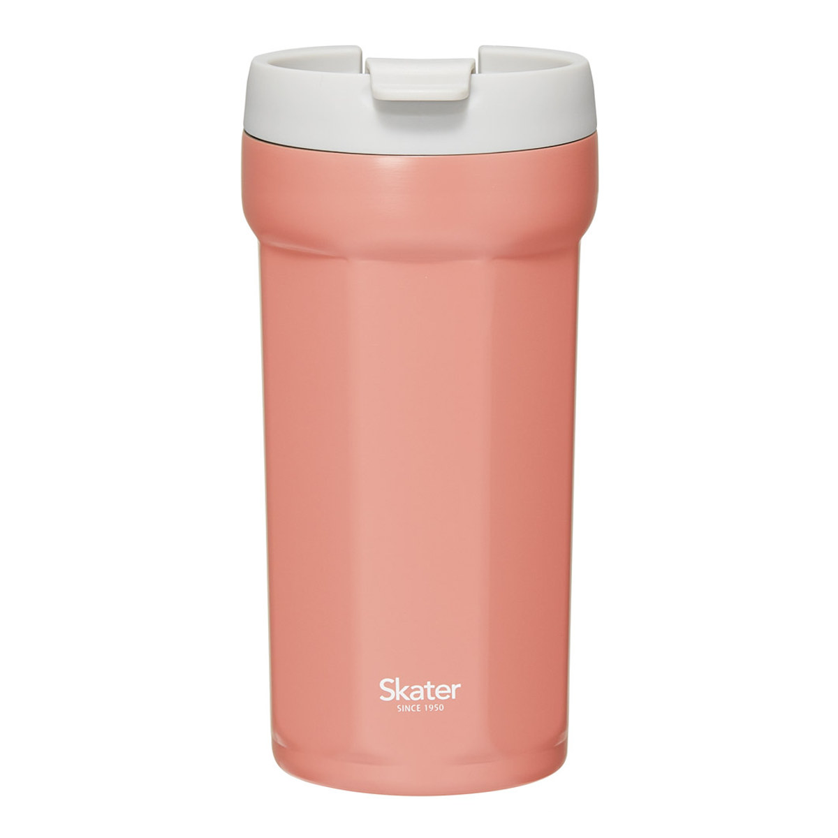 タンブラー 350ml 八角形ステンレスタンブラー ( ステンレス 真空断熱 二重構造 保冷 保温 コップ カップ おしゃれ かわいい シンプル コーヒー 紅茶 ティータイム オフィス 会社 デスクワーク ) 【テラコッタオレンジ】 テラコッタオレンジ