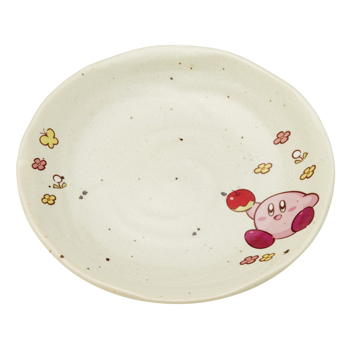 皿 美濃焼 小皿 星のカービィ ピクニック ( カービィ お皿 プレート 陶磁器 13.2cm 食洗機対応 日本製 取り皿 キャラクター かわいい 取皿 菓子皿 取り分け皿 ケーキ デザート )