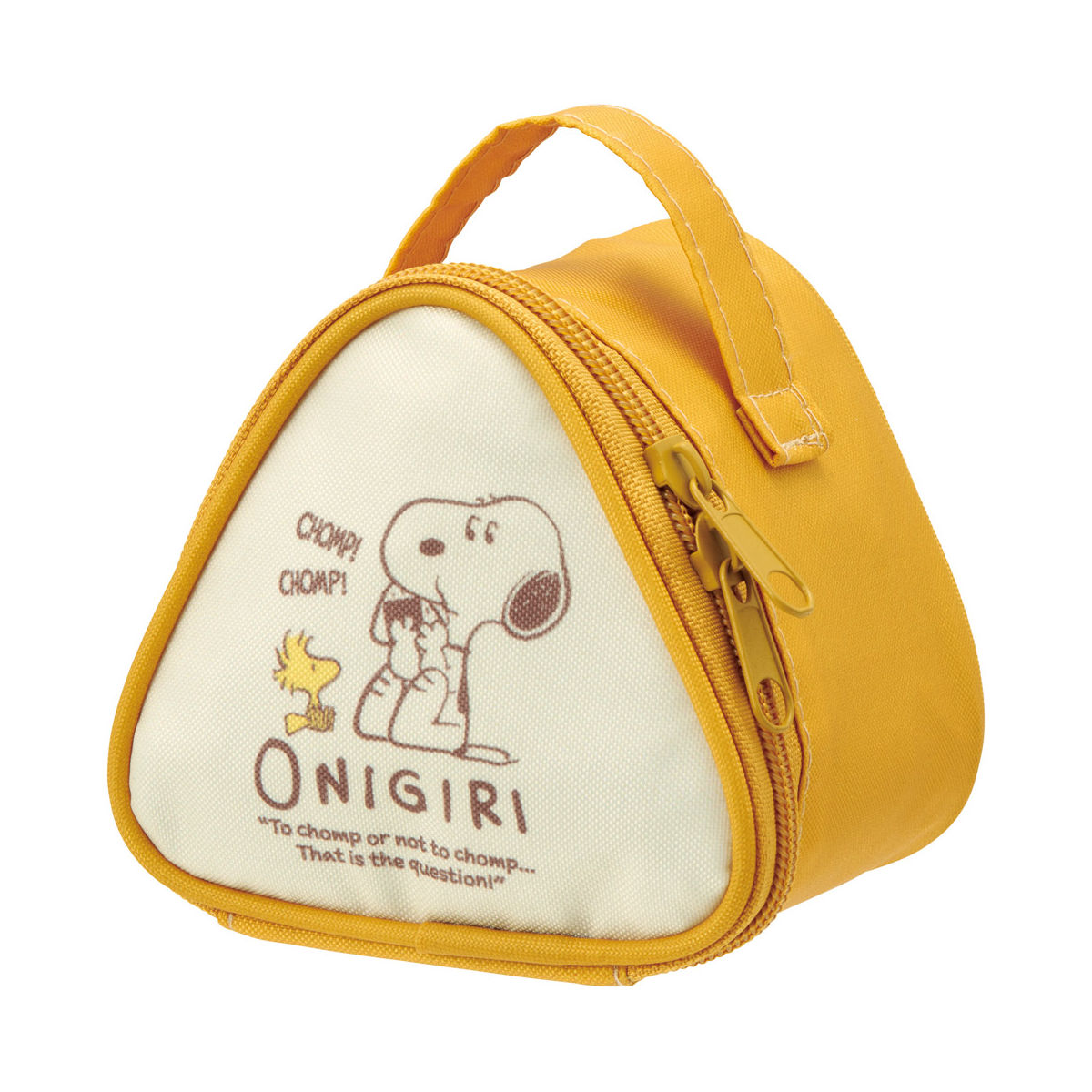 ランチバッグ 保冷おにぎり型ランチバック スヌーピー ( SNOOPY ランチバック 保冷 保温 おにぎりケース おむすびケース おにぎり おむすび ケース 三角 ポーチ バッグ おにぎり用 お弁当 弁当 )