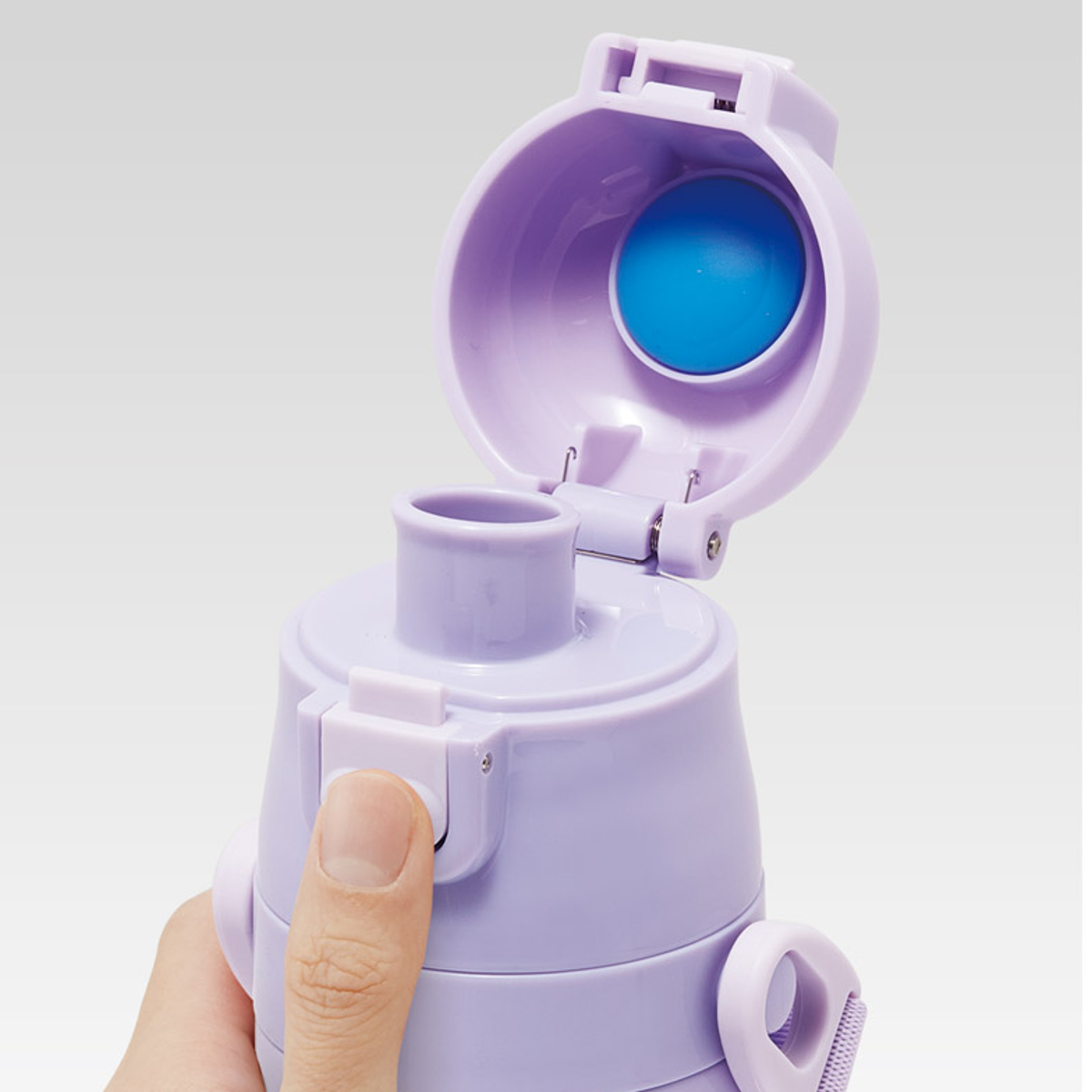 水筒 470ml 超軽量ダイレクトボトル クロミビックリボン ( クロミ 保冷 軽量 直飲み ワンタッチ ステンレスボトル 子供用水筒 子供 直のみ 軽い 超軽量 ワンプッシュ ダイレクトボトル ダイレクト ボトル ステンレス )