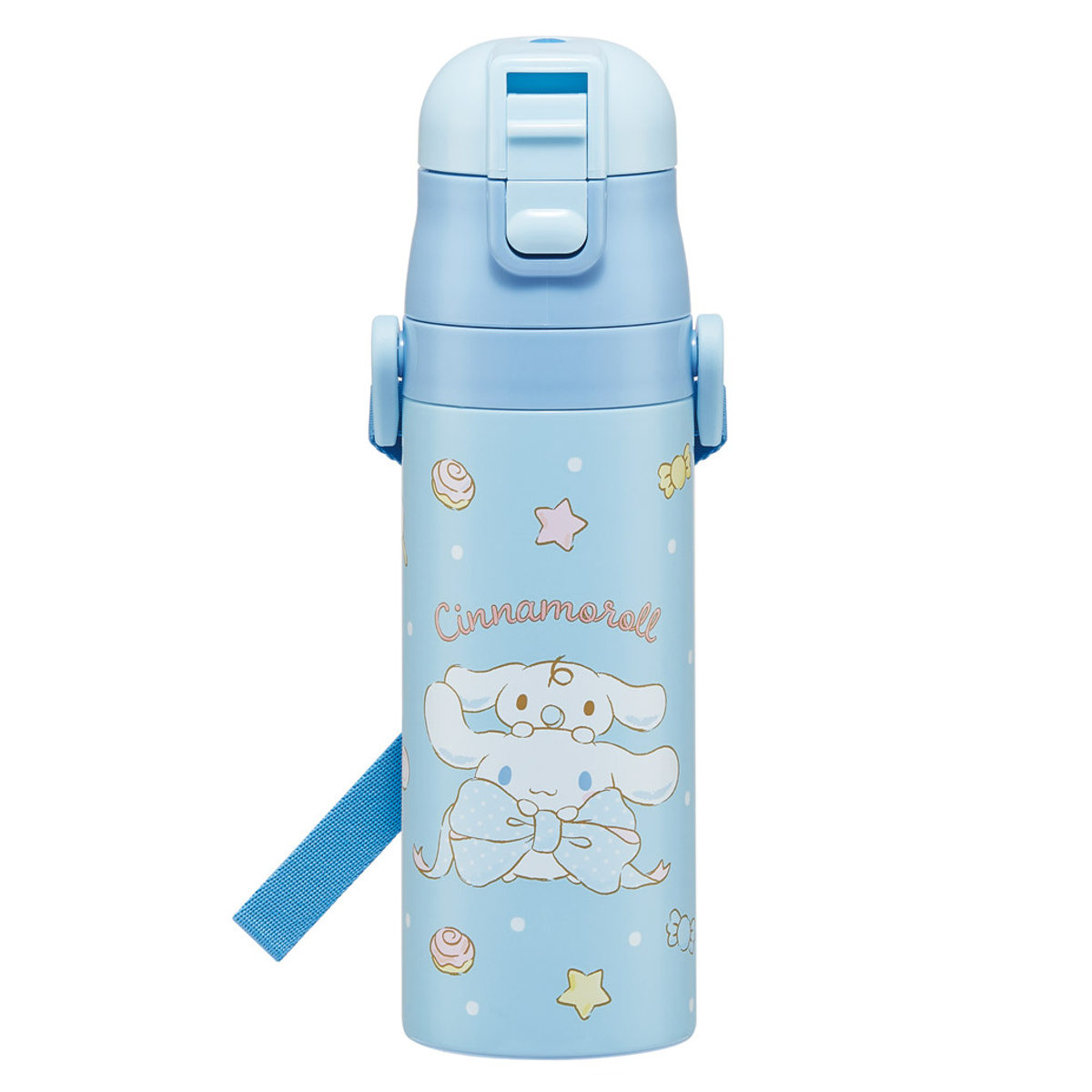 人気ブラドン 水筒 シナモロールビックリボン 超軽量ダイレクトボトル 470ml 弁当箱・水筒