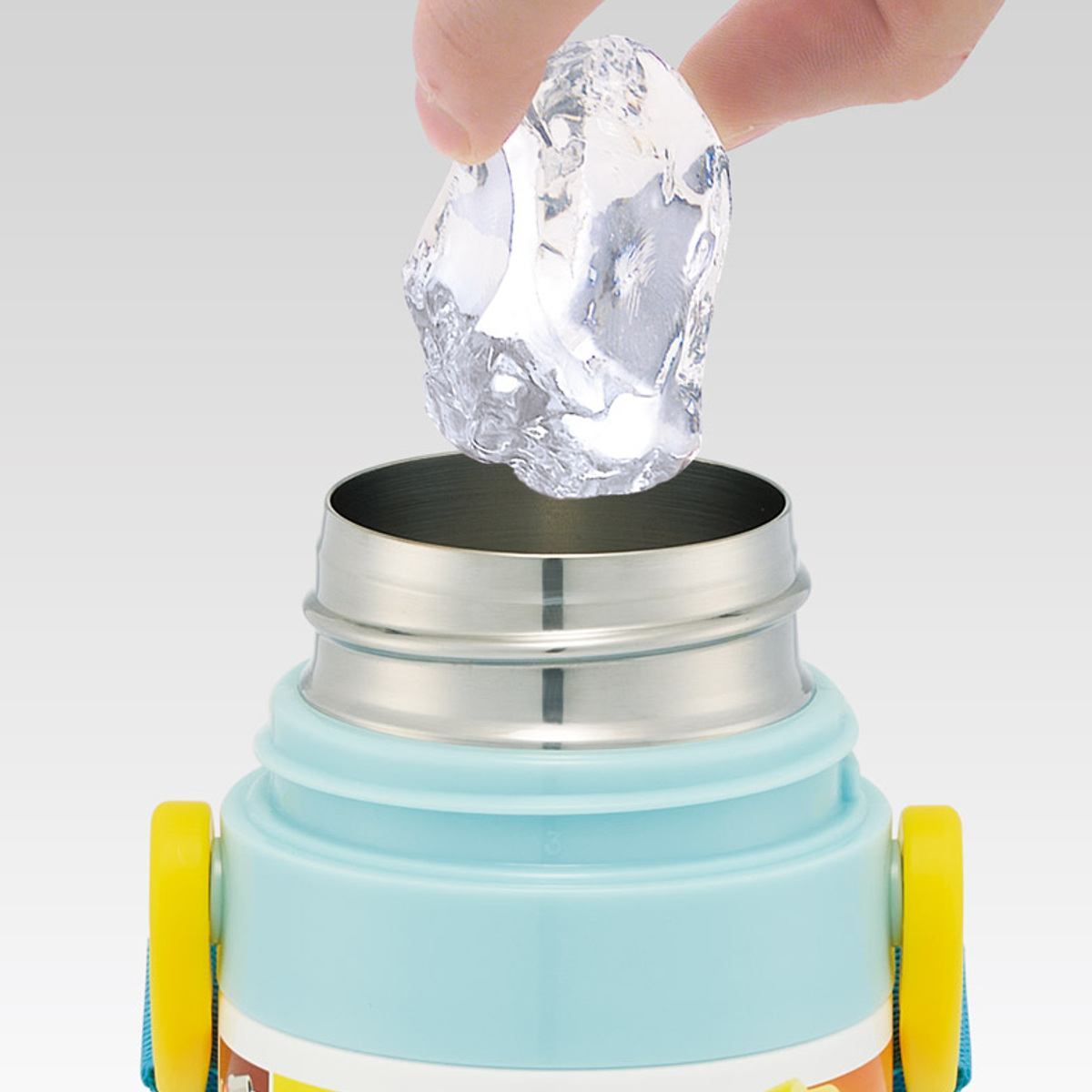 水筒 470ml 超軽量ダイレクトボトル パウパトロール25 ( パウパトロール 保冷 軽量 直飲み ワンタッチ ステンレスボトル 子供用水筒 子供 直のみ 軽い 超軽量 ワンプッシュ ダイレクトボトル ダイレクト ボトル ステンレス )