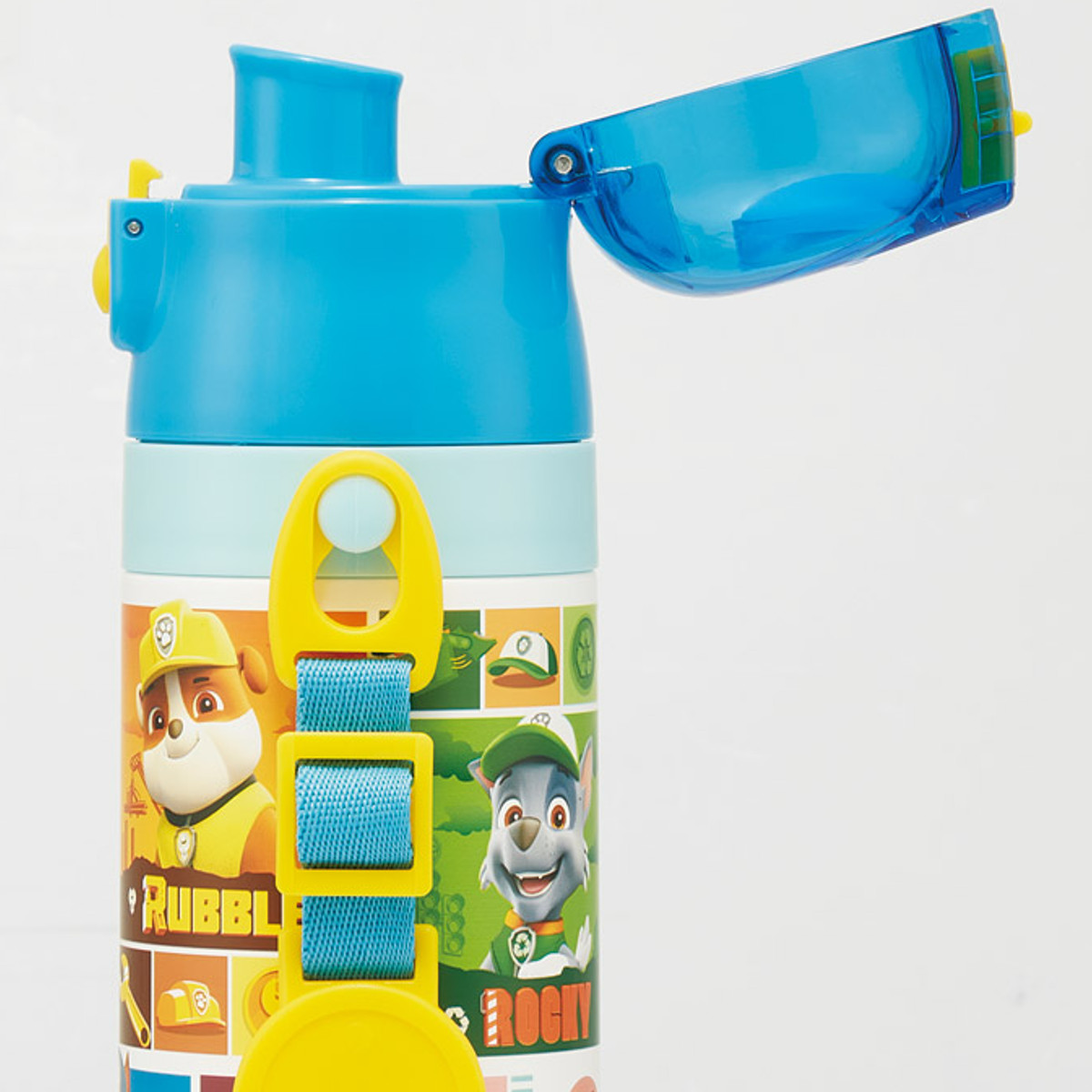 水筒 470ml 超軽量ダイレクトボトル パウパトロール25 ( パウパトロール 保冷 軽量 直飲み ワンタッチ ステンレスボトル 子供用水筒 子供 直のみ 軽い 超軽量 ワンプッシュ ダイレクトボトル ダイレクト ボトル ステンレス )