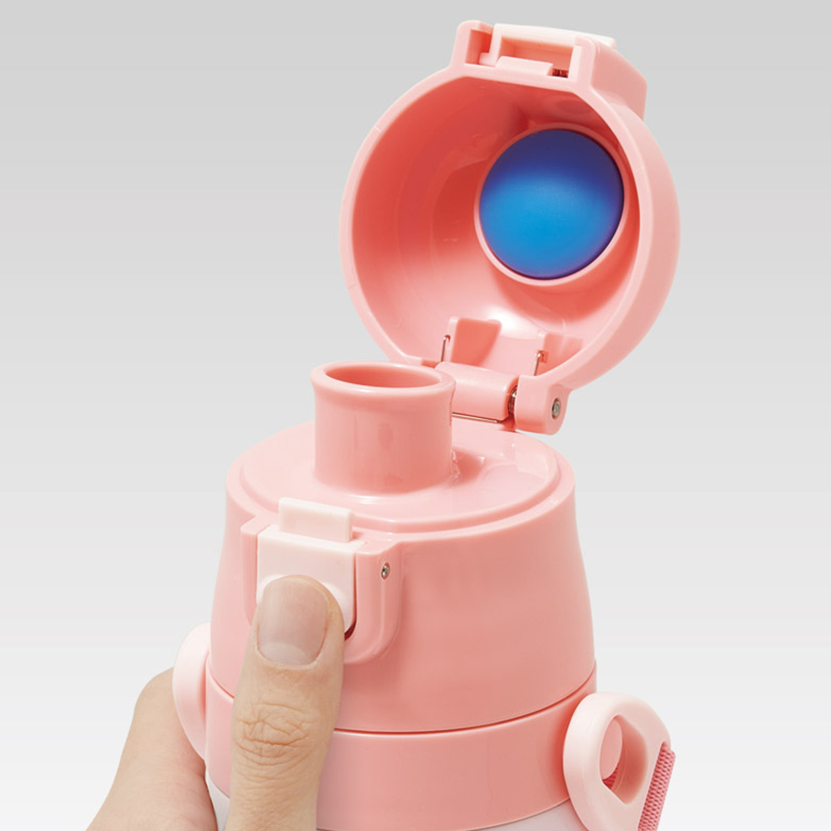 水筒 470ml 430ml 超軽量2WAYステンレスボトル キティビックリボン ( ハローキティ 保冷 保温 直飲み コップ付き ワンプッシュ マグボトル コップ飲み 2way 子供用 すいとう ボトル キッズ ワンタッチ ステンレス 超軽量 軽量 )