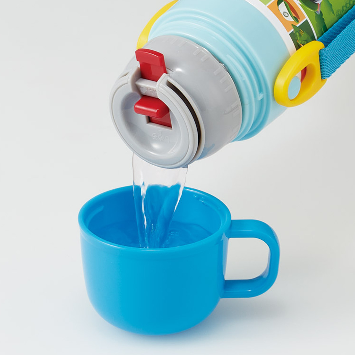 水筒 470ml 430ml 超軽量2WAYステンレスボトル パウパトロール25 ( パウパトロール 保冷 保温 直飲み コップ付き ワンプッシュ マグボトル コップ飲み 2way 子供用 すいとう ボトル キッズ ワンタッチ ステンレス 超軽量 軽量 )