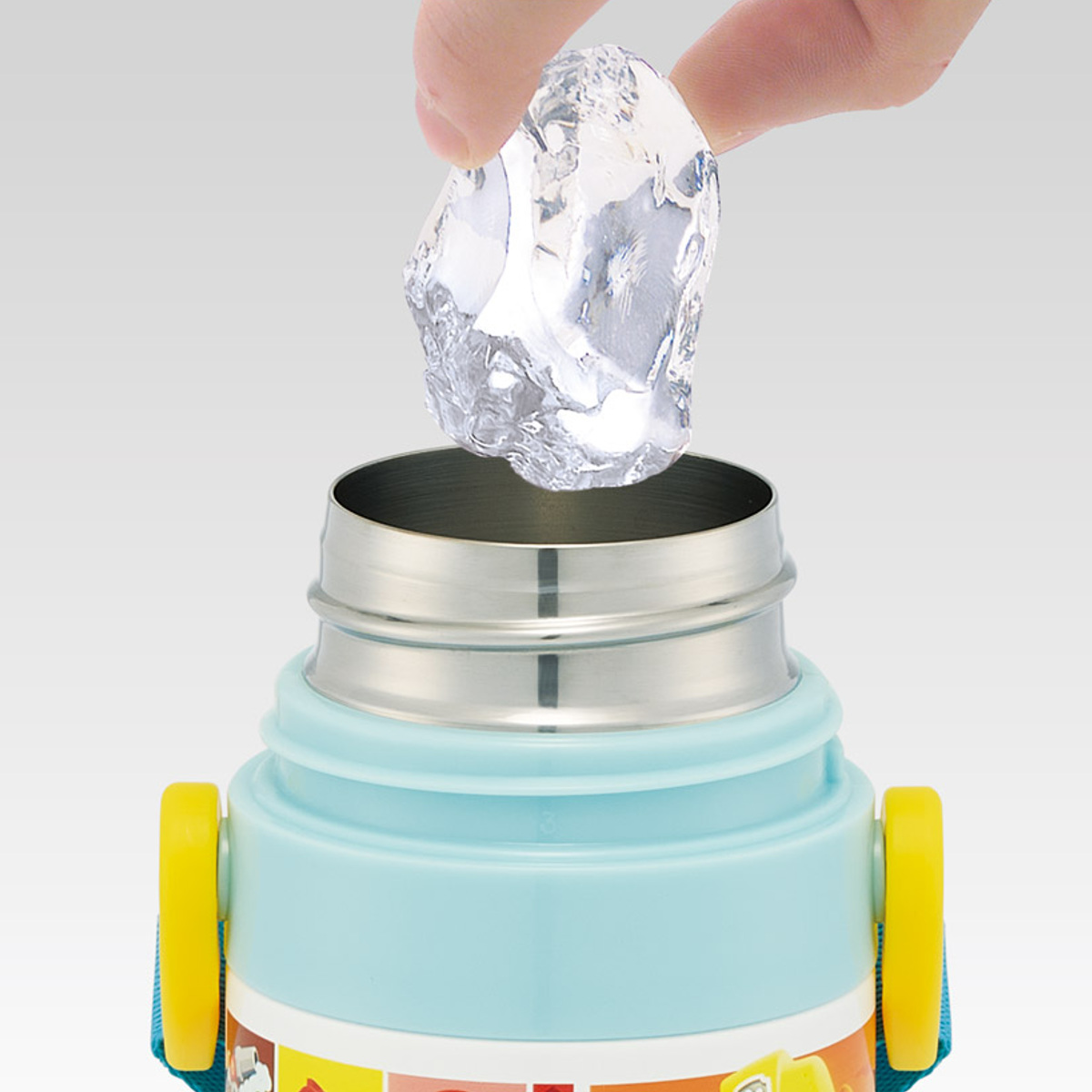 水筒 470ml 430ml 超軽量2WAYステンレスボトル パウパトロール25 ( パウパトロール 保冷 保温 直飲み コップ付き ワンプッシュ マグボトル コップ飲み 2way 子供用 すいとう ボトル キッズ ワンタッチ ステンレス 超軽量 軽量 )