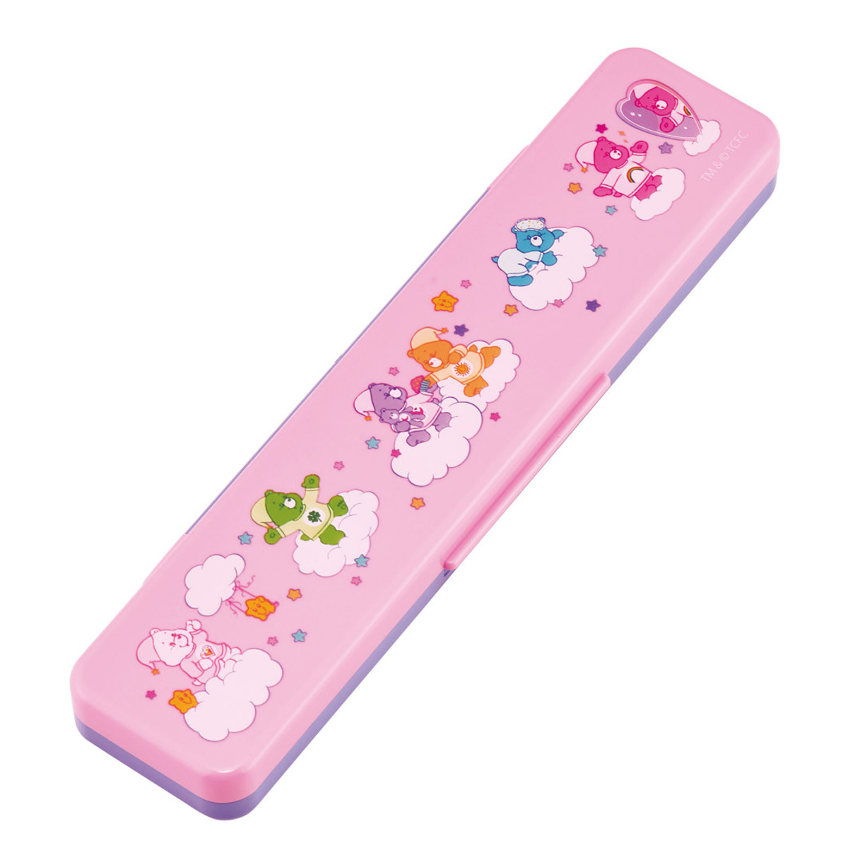 コンビセット お箸 スプーン 抗菌コンビセット Care Bears ケアベア ( 食洗機対応 18センチ 音の鳴らない カトラリー 抗菌 日本製 食洗機OK カトラリーセット 銀 AG 持ち運び お弁当 弁当 抗菌加工 箸箱 )