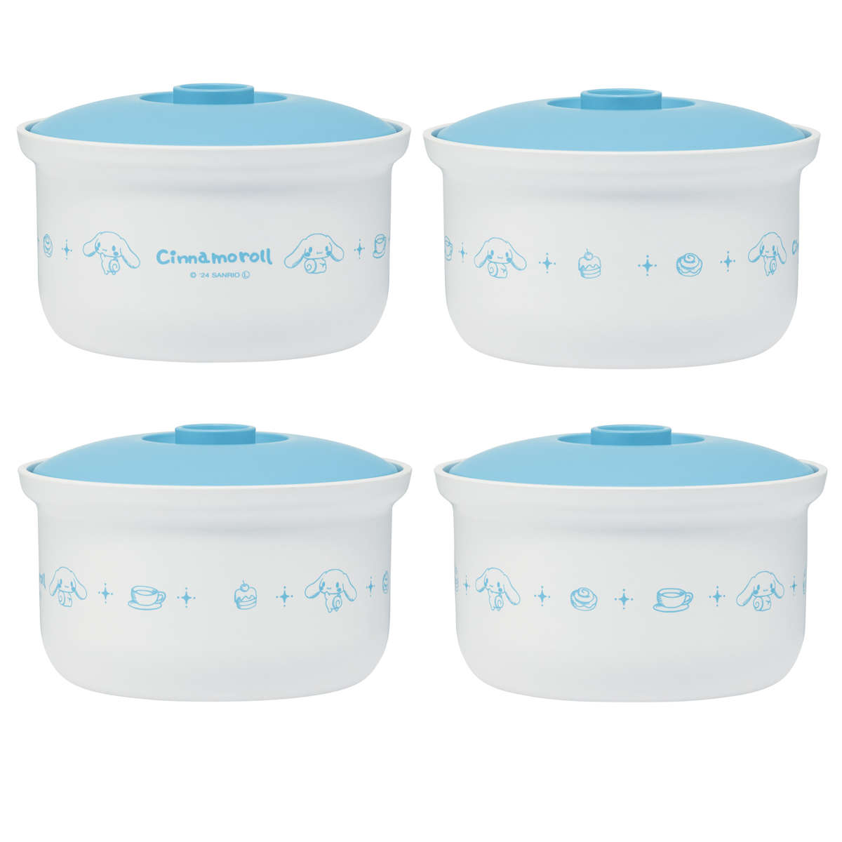 おひつ 真空おひつ 3合用 専用ポンプ付 電子レンジ対応 食洗機対応 サンリオ ( お櫃 保存容器 ごはん 真空保存 真空ポンプ 真空 脱気 キャラクター 温め 炊き立て 3合 蒸し料理 すのこ付き 酸化防止 便利グッズ 冷蔵庫 ) 【シナモロール】 シナモロール