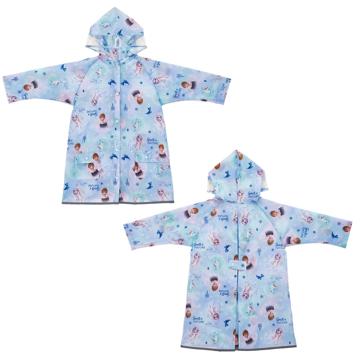 レインコート リュック・ランドセルが背負えるレインコート キッズ 子供用 ( 110~125cm かっぱ 雨具 レインウェア ランドセル リュック 対応 男の子 女の子 幼稚園 保育園 通園 雨合羽 入園 入学 準備 レイングッズ キャラクター ) 【パンどろぼう】 パンどろぼう