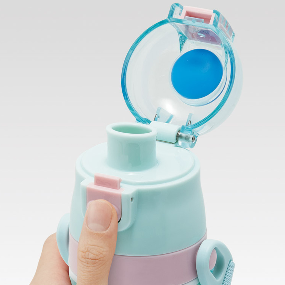 水筒 470ml 430ml 超軽量2WAYステンレスボトル ポケモンポッピング ( 保冷 保温 直飲み コップ付き ワンプッシュ マグボトル コップ飲み 2way 子供用 すいとう ボトル キッズ ワンタッチ ステンレス 超軽量 軽量 )