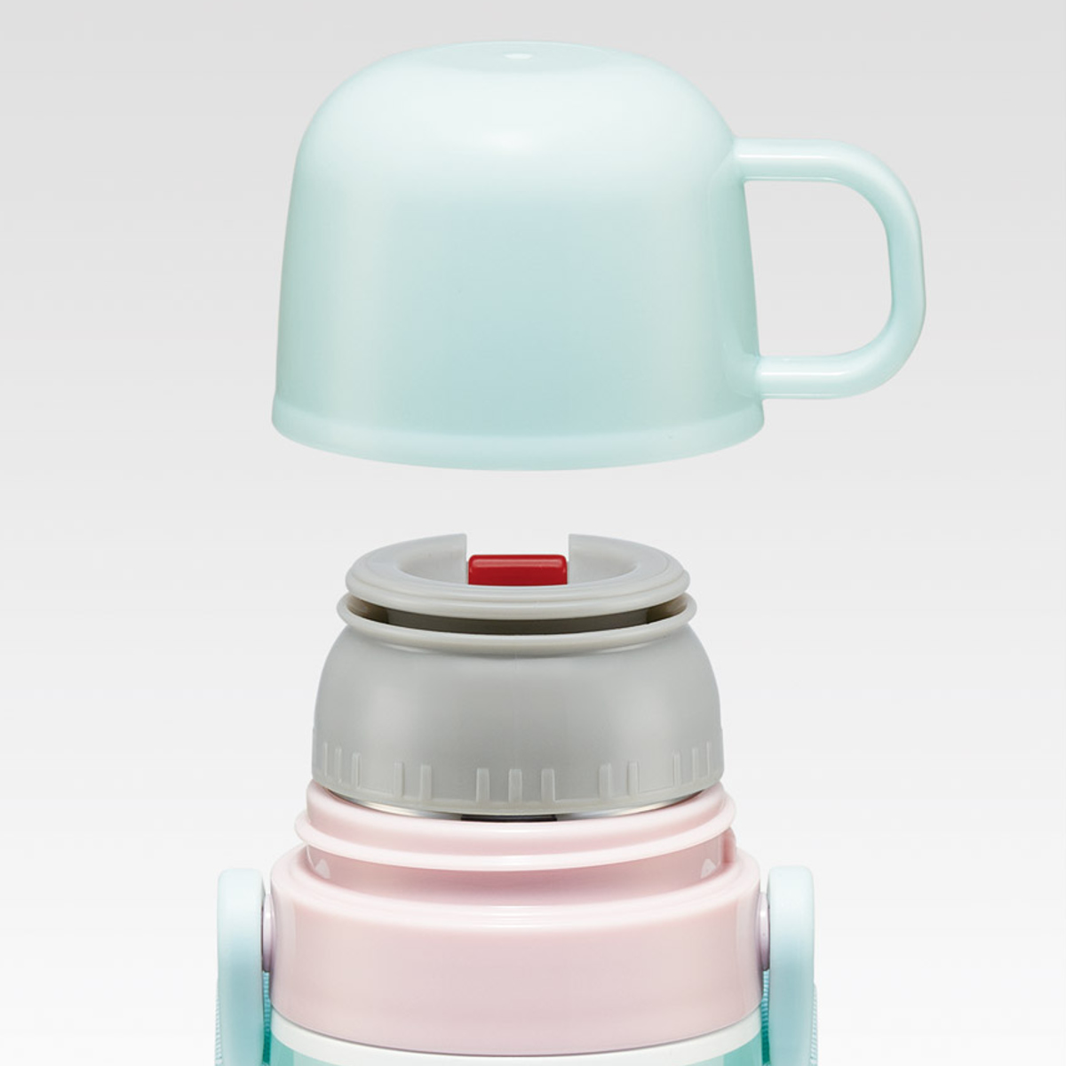 水筒 470ml 430ml 超軽量2WAYステンレスボトル ポケモンポッピング ( 保冷 保温 直飲み コップ付き ワンプッシュ マグボトル コップ飲み 2way 子供用 すいとう ボトル キッズ ワンタッチ ステンレス 超軽量 軽量 )