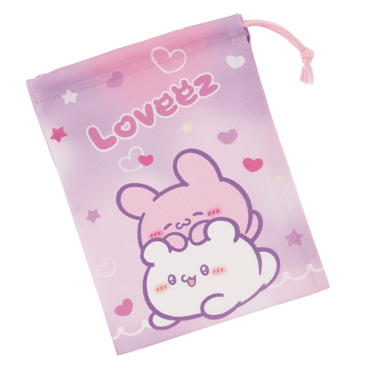 コップ袋 らぶい~ず ( 子供用 給食袋 きんちゃく袋 巾着 コップ 袋 日本製 給食 子供 お弁当グッズ ランチ巾着 幼稚園 保育園 入園 準備 入学 小物入れ キッズ ランチグッズ )