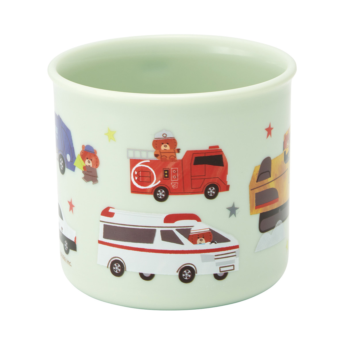 コップ 200ml 抗菌食洗機対応プラコップ トミカとトム ( トミカ プラコップ 抗菌 耐熱 食洗機対応 レンジ対応 日本製 プラスチック製 食洗機OK レンジOK 抗菌加工 給食 AG 銀 小さい マグ プラ カップ )