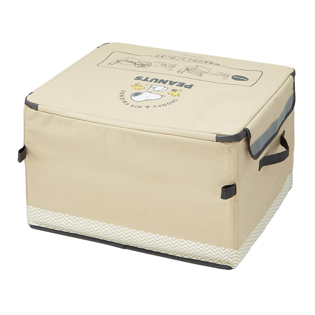 宅配ボックス 置き配ボックス L ソフト ( 宅配BOX 宅配 ボックス 折りたたみ式 デリバリーBOX 置き配 玄関 エントランス ロック ダイヤル錠 ワイヤー付き 持ち手付き キャラクター ) 【トムとジェリー】 トムとジェリー