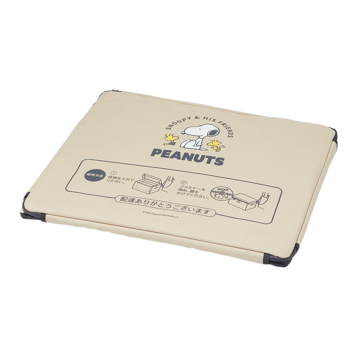 宅配ボックス 置き配ボックス L ソフト ( 宅配BOX 宅配 ボックス 折りたたみ式 デリバリーBOX 置き配 玄関 エントランス ロック ダイヤル錠 ワイヤー付き 持ち手付き キャラクター ) 【トムとジェリー】 トムとジェリー