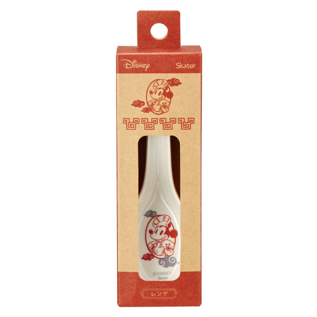 レンゲ メラミンレンゲ ミッキーマウス ( れんげ 蓮華 ミッキー ディズニー キャラクター かわいい 食洗機対応 中華 食器 中華食器 カトラリー スープ ラーメン チャーハン 子ども )