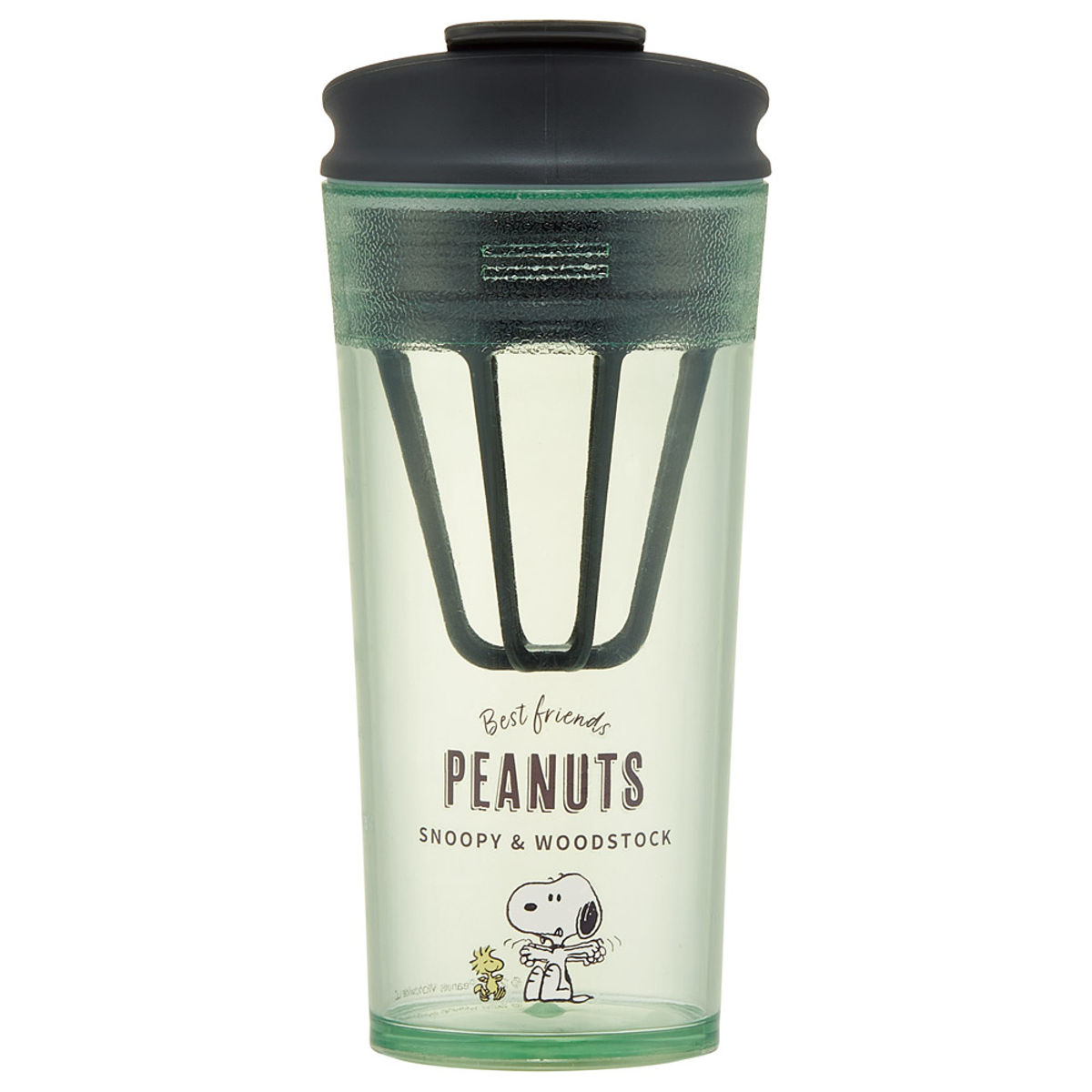 タンブラー 420ml シェイカー付タンブラー ( スヌーピー くまのプーさん プーさん シナモロール ミッフィー ディズニー シェイカー ボトル プロテイン 青汁 キャラクター 持ち運び ふた付き ) 【ミッフィー】 ミッフィー
