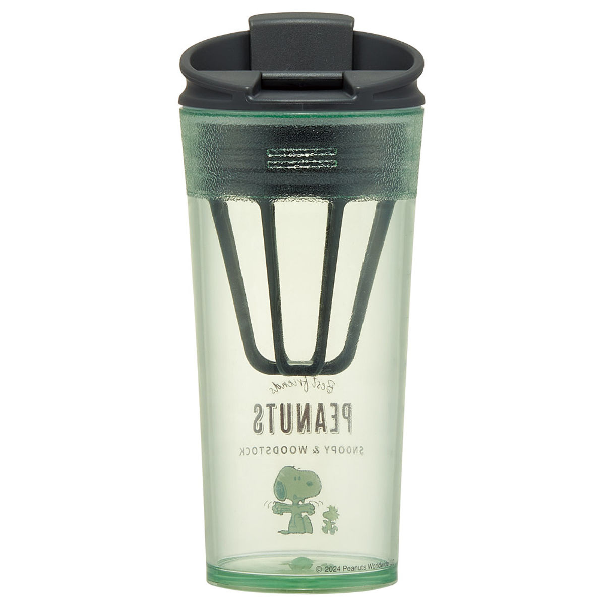 タンブラー 420ml シェイカー付タンブラー ( スヌーピー くまのプーさん プーさん シナモロール ミッフィー ディズニー シェイカー ボトル プロテイン 青汁 キャラクター 持ち運び ふた付き ) 【ミッフィー】 ミッフィー