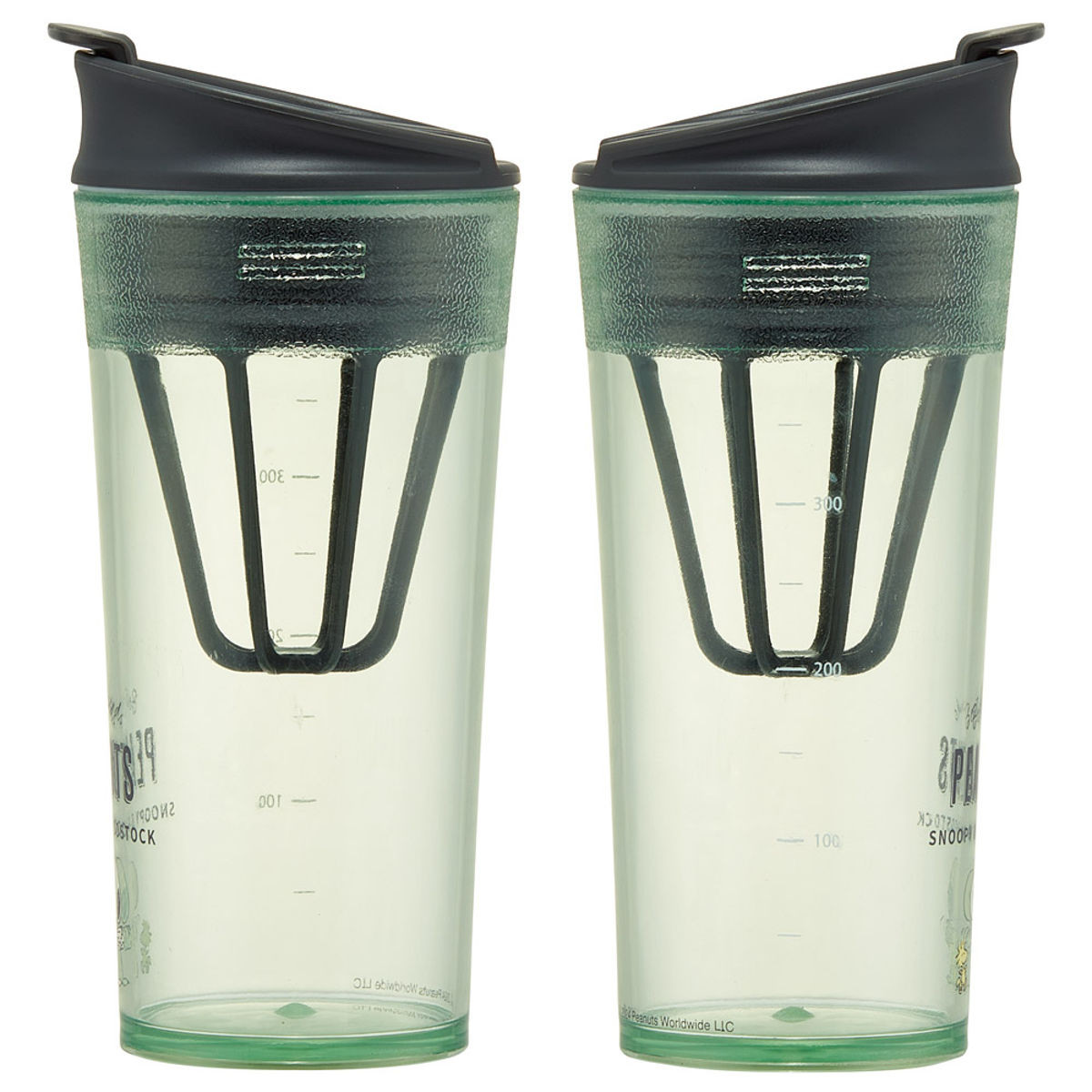 タンブラー 420ml シェイカー付タンブラー ( スヌーピー くまのプーさん プーさん シナモロール ミッフィー ディズニー シェイカー ボトル プロテイン 青汁 キャラクター 持ち運び ふた付き ) 【ミッフィー】 ミッフィー