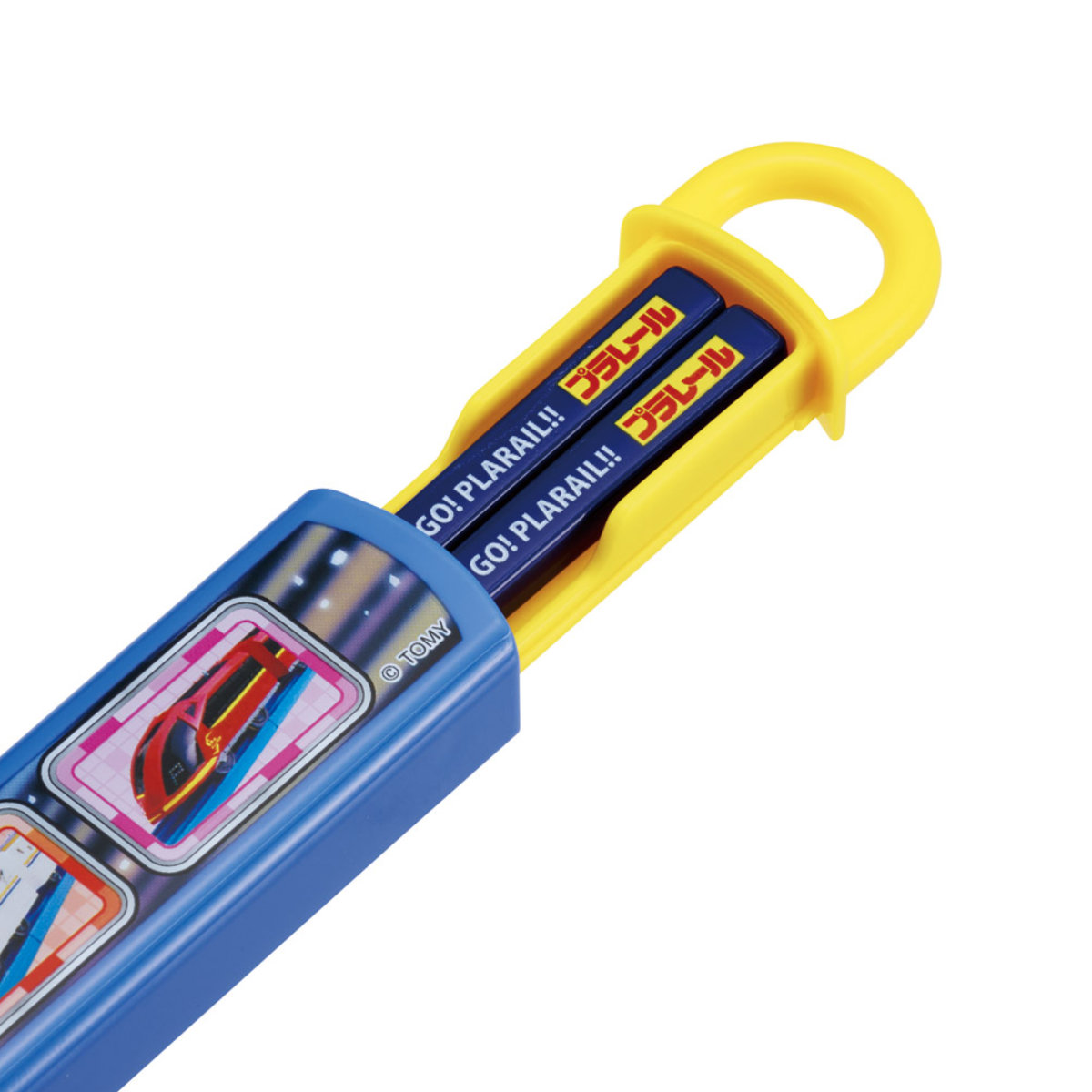 箸箱セット 抗菌食洗機対応箸箱セット プラレール25 ( 箸 16.5cm 食洗機対応 抗菌 お箸 箸箱 子供 日本製 16.5センチ カトラリー 食洗機OK お弁当用 給食 お弁当 弁当 幼稚園 保育園 キッズ )