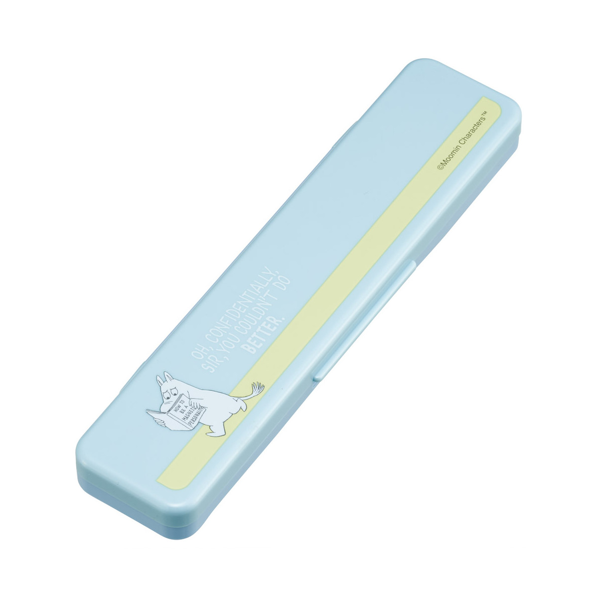 コンビセット 抗菌コンビセット ムーミンライトカラー ( ムーミン 食洗機対応 18センチ お箸 音の鳴らない カトラリー 抗菌 日本製 食洗機OK カトラリーセット 銀 AG 持ち運び お弁当 弁当 抗菌加工 箸箱 )