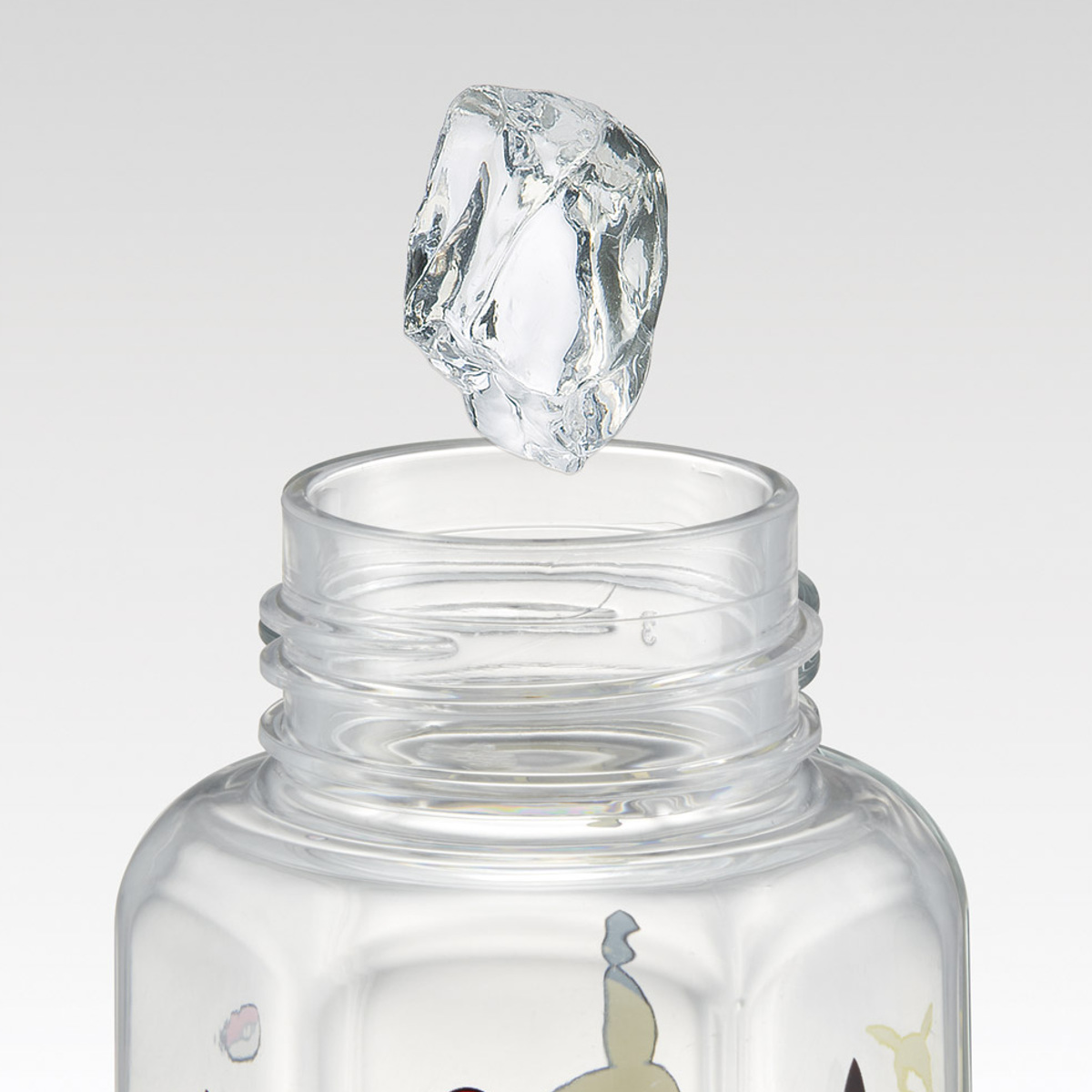 水筒 350ml 六角ブローボトル ポケットモンスター ( ピカチュウ 直飲み プラボトル ダイレクトボトル マグボトル 常温 軽量 クリア 直のみ マグ ボトル スリム 健康 ドリンク クリアボトル ウォーターボトル かわいい )