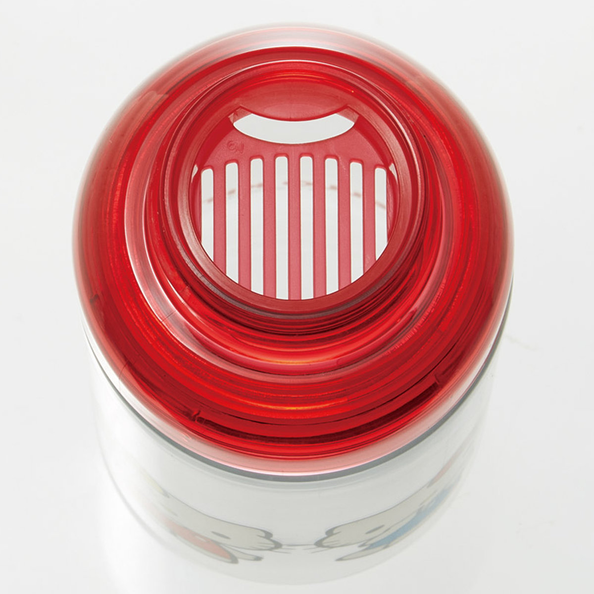 水筒 480ml マスコット入りボトル ハローキティ ( 子供用 プラスチック製 ダイレクトボトル 直飲み クリア マスコット付き プラスチック 透明 セパレート ネジ式 軽量 ボトル マイボトル キッズ )