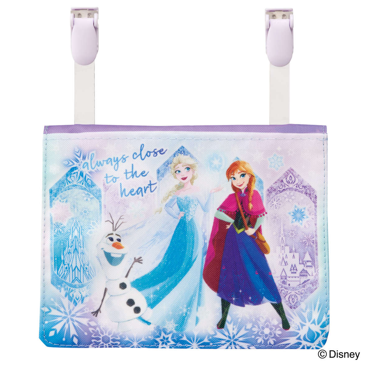 おでかけ2WAYポケット アナと雪の女王25 バッグ ( アナと雪の女王 おでかけポケット ポーチ ミニポーチ ミニバッグ ポケット付き キッズ 2WAY ショルダー 子供 かばん ティッシュ入れ )