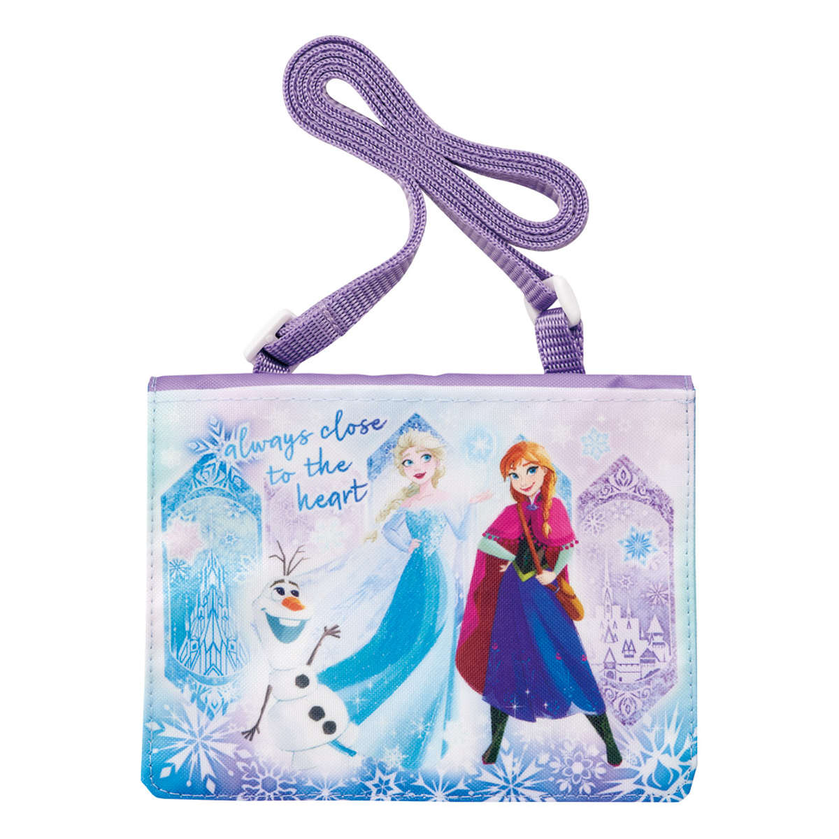 おでかけ2WAYポケット アナと雪の女王25 バッグ ( アナと雪の女王 おでかけポケット ポーチ ミニポーチ ミニバッグ ポケット付き キッズ 2WAY ショルダー 子供 かばん ティッシュ入れ )